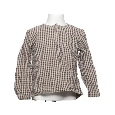 Blus (Brun, Vit) från Konges Sløjd Bomull