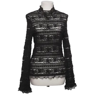 Top (Black) from Mariella Rosati Elastane, Polyamide, Wool