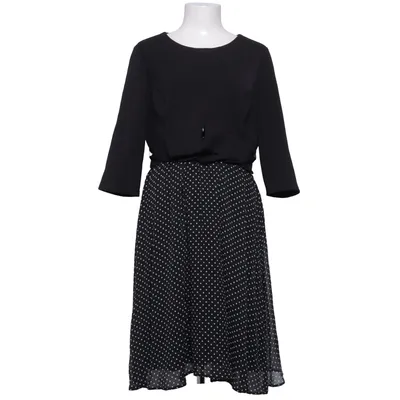 Maternity dress (Black, White) from Luxe by Seraphine Elastane, Polyester, Silk, Viscose