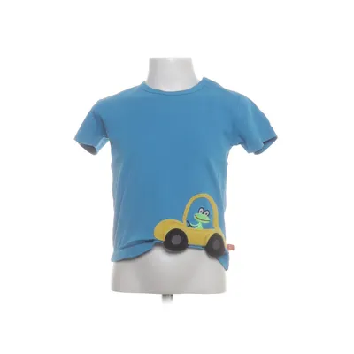 T-shirt (Blå, Gul, Svart) från Lipfish Bomull, Polyester