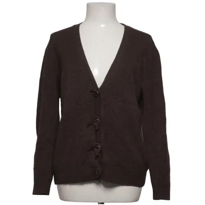 Cardigan (Brun) fra Private Industries Angora, Kashmir, Viscose, Uld