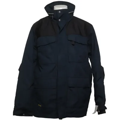Arbejdsjakke (Blå, Sort) fra Snickers Workwear Bomuld, Polyamid, Polyester