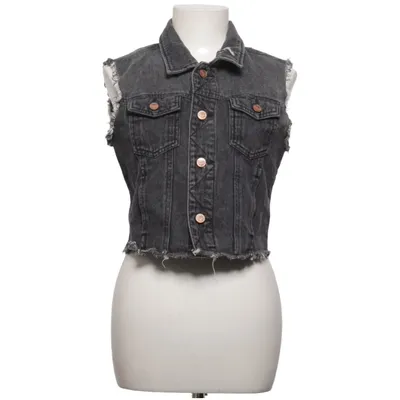Denim vest (Gray) from Broken Arrow Cotton