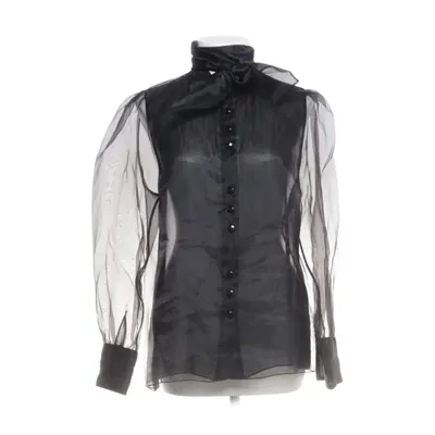 Strikblouse (Zwart) van Zara Woman