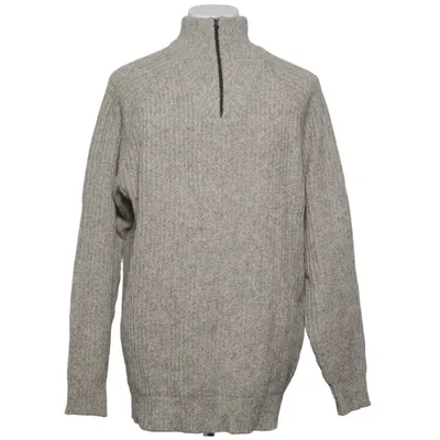 Strickpullover (Grau) von High Mountain Wolle