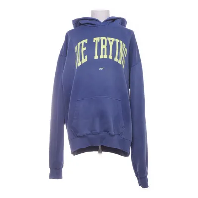 Sweat à capuche (Bleu) de Lfdy Coton, Polyester