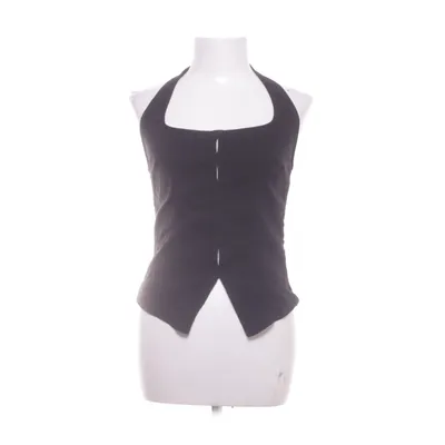 Halternecktopp (Svart) från Stradivarius Bomull, Elastan, Polyester