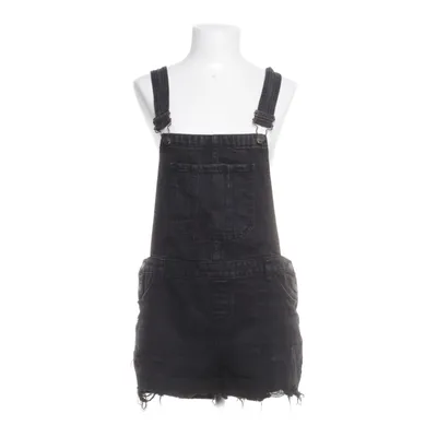 Hängselshorts (Svart) från New Look Denim Bomull