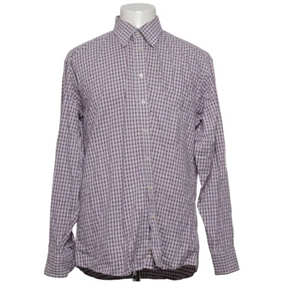 Hemd (Lila, Weiß) von Black Blue Collection Baumwolle, Polyester