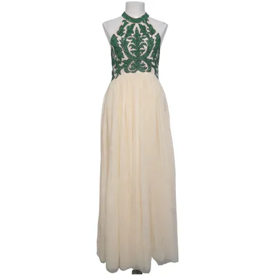 Evening gown (Beige, Green) from Ganni Polyamide, Viscose