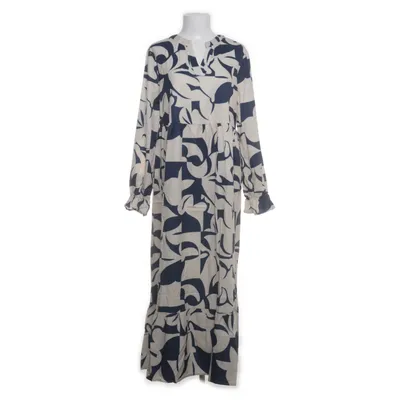 Maxi jurk (Beige, Blauw) van Emery Rose Elastaan, Polyester