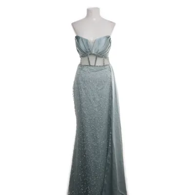 Robe de soirée (Vert, Argent)