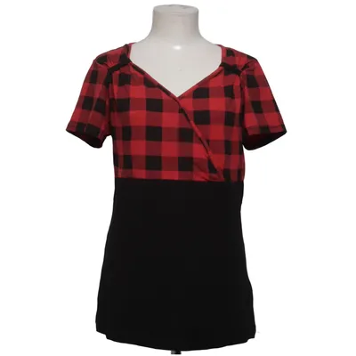 Haut (Rouge, Noir) de Rock Rebel Coton, Élasthane