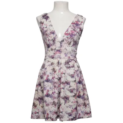 Jurk (Wit, Lila, Meerkleurig) van Oh My Love Elastaan, Polyester