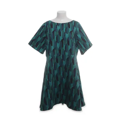 Jurk (Groen, Meerkleurig) van Cissi och Selma Katoen, Elastaan, Polyester