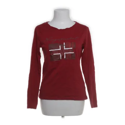 Long sleeve T-shirt (Red) from Nangaparbat Cotton