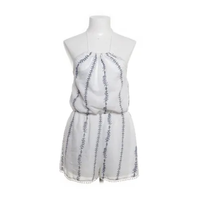 Jumpsuit (White, Blue) from Parisian Collection Cotton, Polyester