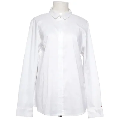 Skjorte (Hvid) fra Tommy Hilfiger Bomuld, Polyester