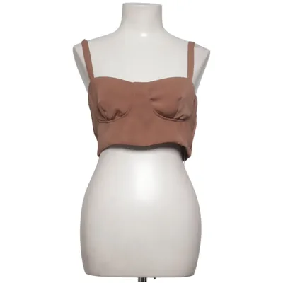 Crop top (Brown) from XLE Polyester
