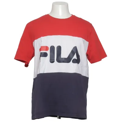 T-shirt (Red, White, Blue) from Fila Cotton