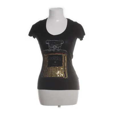 T-shirt (Svart, Guldfärgad) från Le Temps des Cerises Bomull