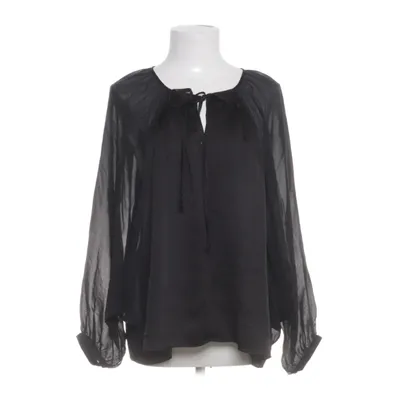 Blus (Svart) från Vintage by Fe Polyester, Silke