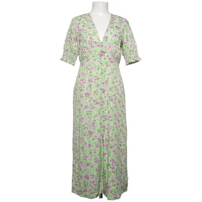 Maxikjole (Grøn, Lilla) fra Influence Polyester