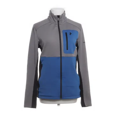 Trainingsjack (Grijs, Zwart, Blauw) van Peak Performance Elastaan, Polyester, Wol