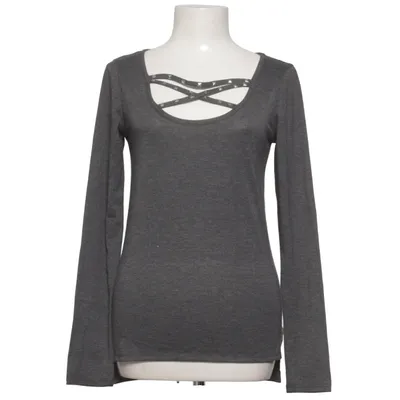 Lange mouwen shirt (Grijs) van Material Girl Elastaan, Polyester