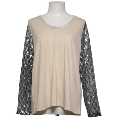 Lange mouwen shirt (Beige, Zwart, Zilver) van Tendency