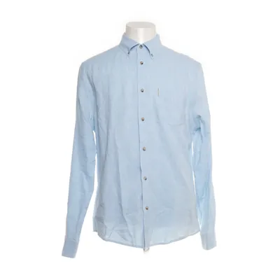 Overhemd (Blauw) van Ben Sherman Katoen, Linnen