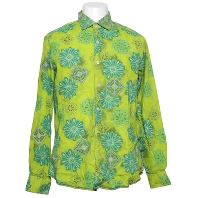 Skjorta (Grön, Blå, Flerfärgad) från Ganesh Bomull