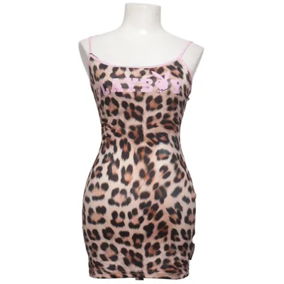 Robe (Marron, Rose) de Playboy x Missguided