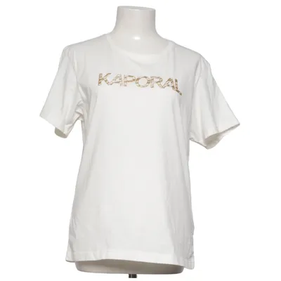T-shirt (Blanc) de Kaporal Coton, Élasthane