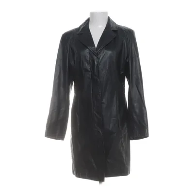 Läderkappa (Svart) från Zy Polyester