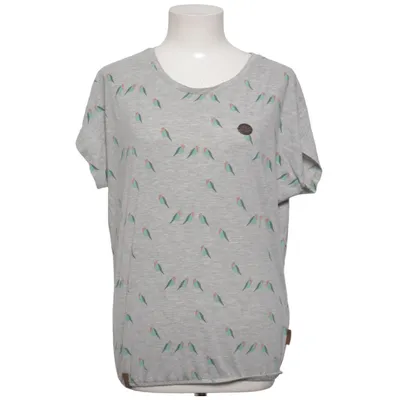 T-shirt (Grå, Flerfärgad) från Naketano Bomull, Polyester