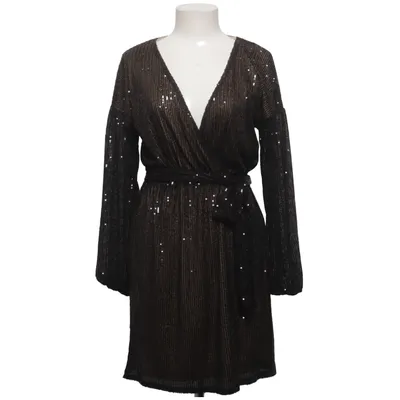 Cocktail dress (Black, Beige) from Dennis Maglic Cotton, Polyester