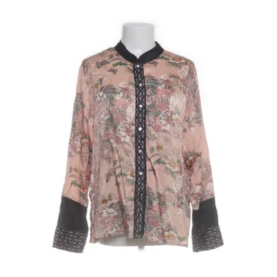 Blouse (Beige, Multicolored) from Rabena Silk