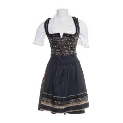 Dirndl (Blauw, Meerkleurig) van Krüger Polyester