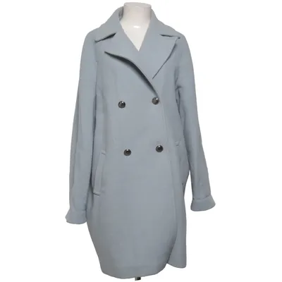 Coat (Blue) from Andiata Acetate, Polyamide, Wool