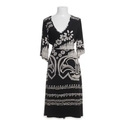 Jurk (Zwart, Wit) van KappAhl Elastaan, Polyester