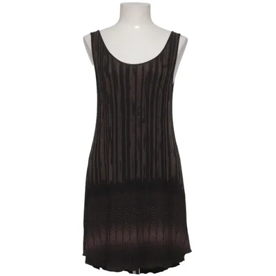 Robe (Noir, Marron) de Cotonel Élasthane, Viscose