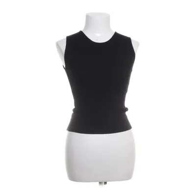 Tank Top (Black) from Zara Knit Nylon, Viscose