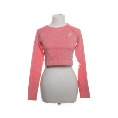 Haut de sport (Rouge) de Gymshark Élasthane, Polyamide, Polyester