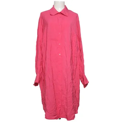 Skjortklänning (Rosa) från H&M Viskos, Polyamid