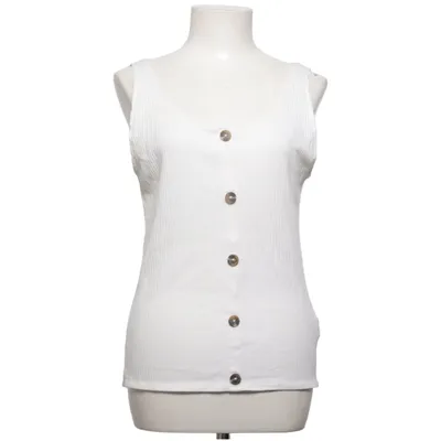 Tank Top (White) from House Collection Cotton, Elastane, Polyester