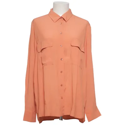 Skjorte (Orange) fra Antonelli Acetat, Silke