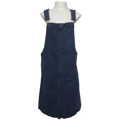Robe salopette (Bleu) de Johnnie B Coton, Élasthane