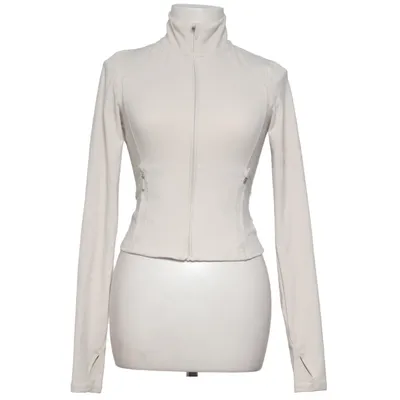 Træningsjakke (Beige) fra Stronger Elastan, Polyester