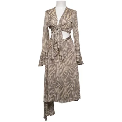 Klänning (Beige, Brun) från Adoore Polyester